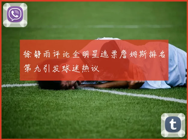 徐静雨评论全明星选票詹姆斯排名第九引发球迷热议