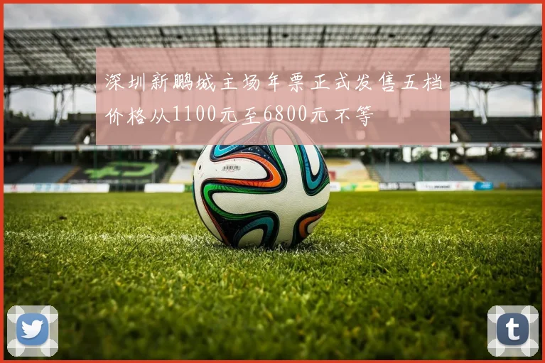 深圳新鹏城主场年票正式发售五档价格从1100元至6800元不等